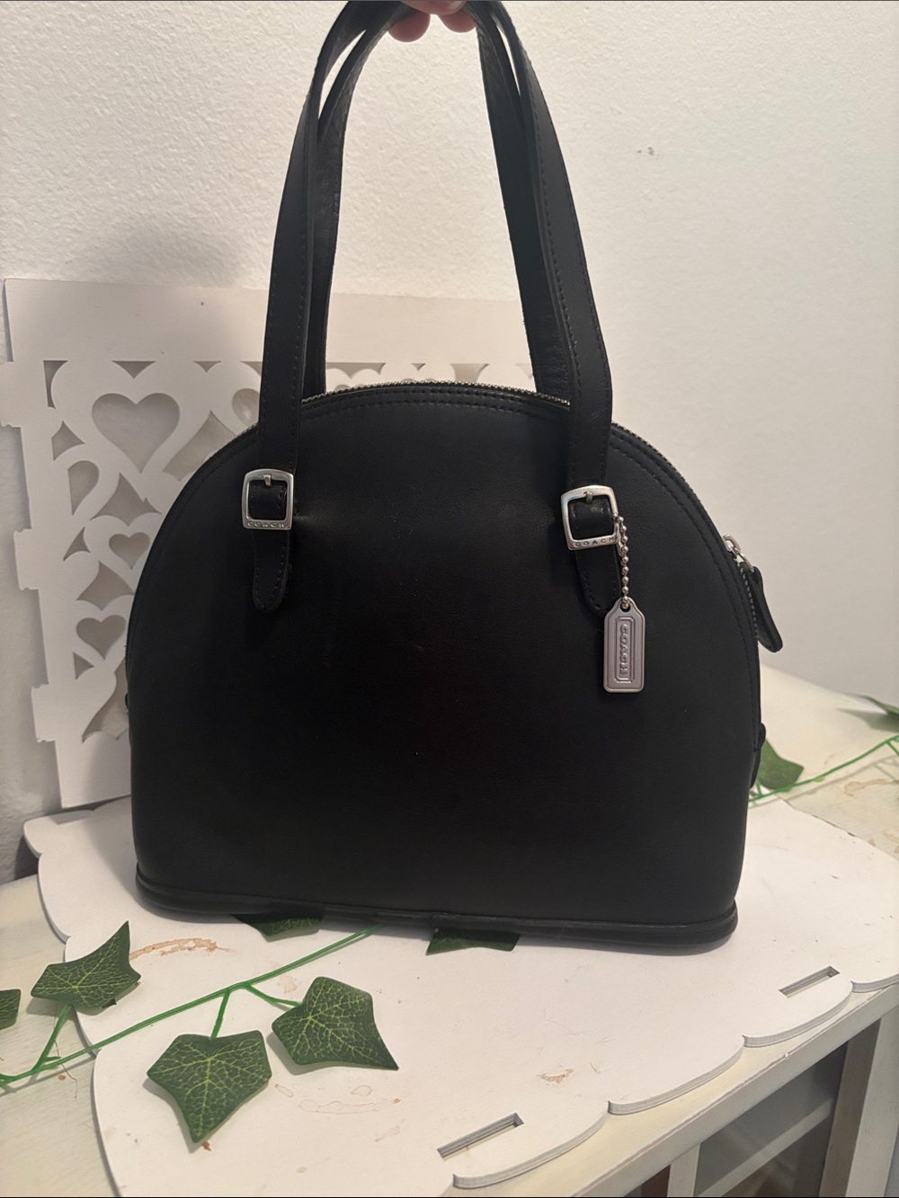 Coach Cha-Cha Satchel vintage (Estilo #9050)